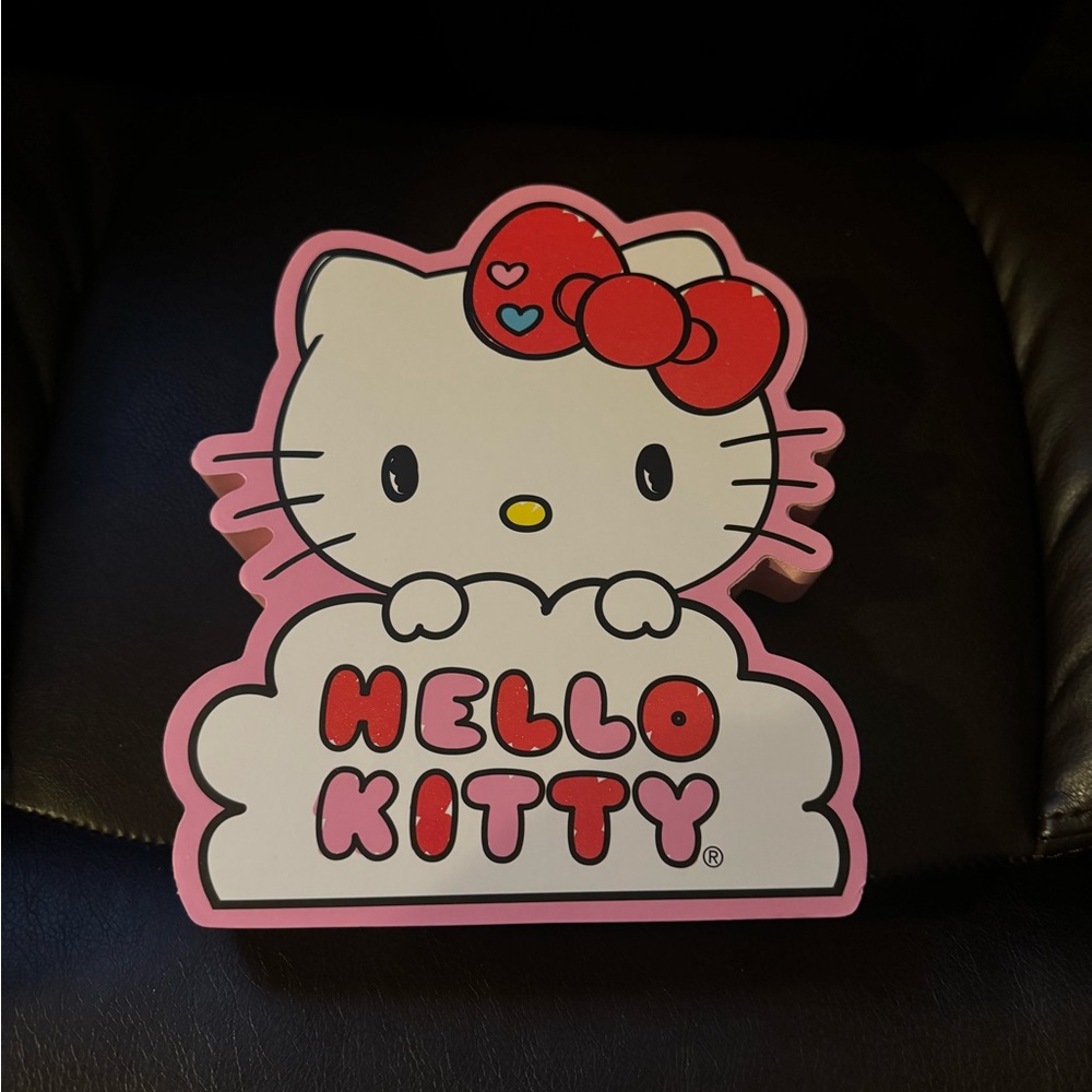 Hello Kitty Wood Plaque Decoration